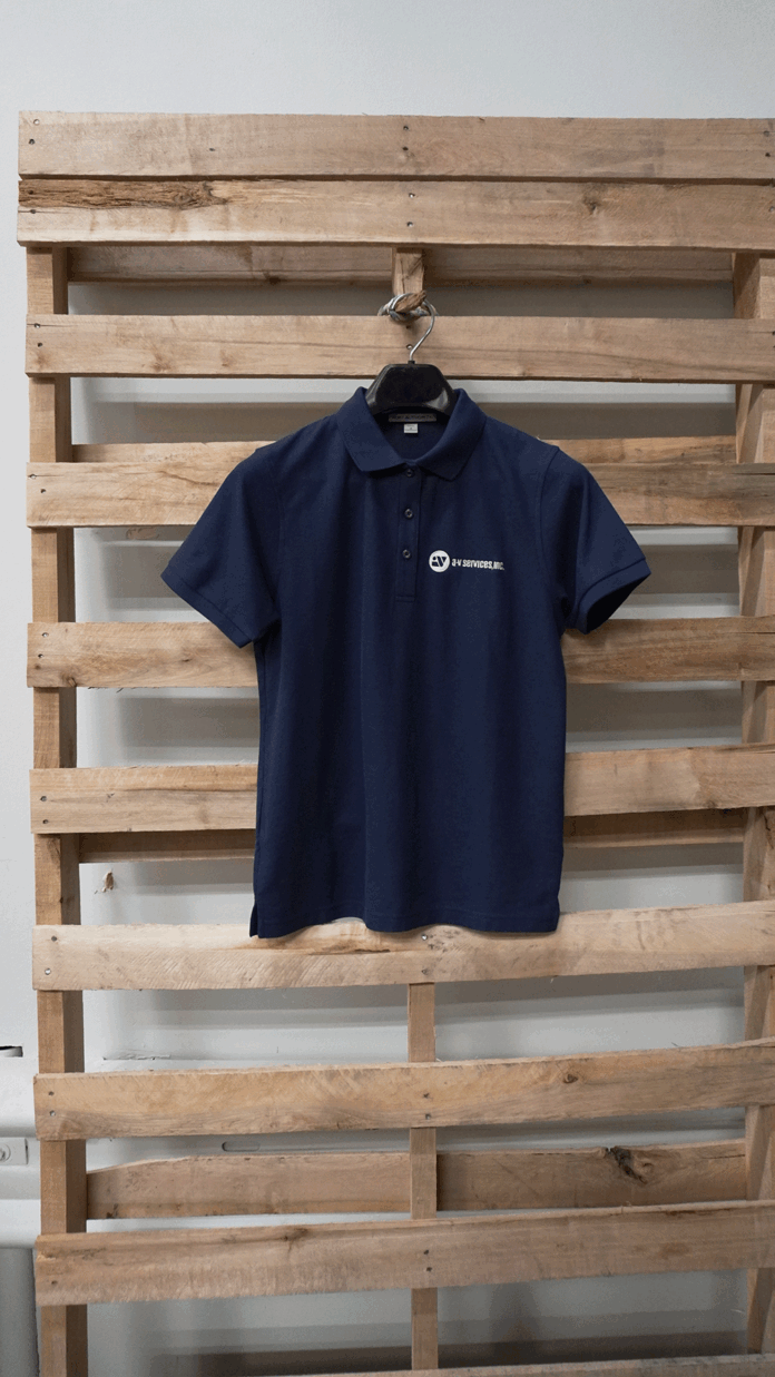 Women's Navy Polo
