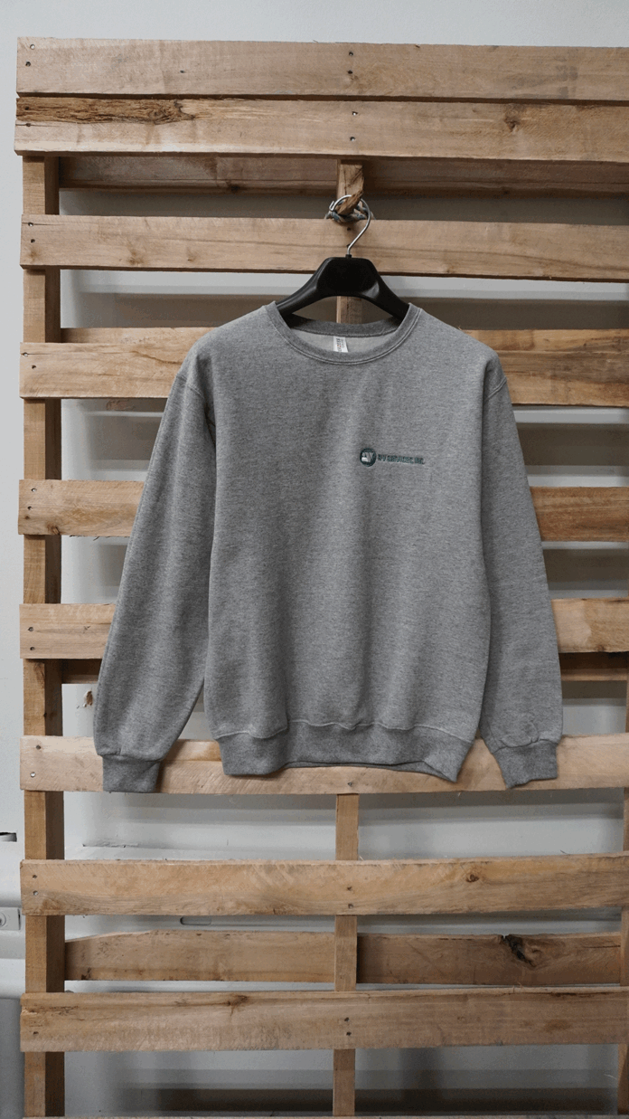 Unisex Grey Crewneck